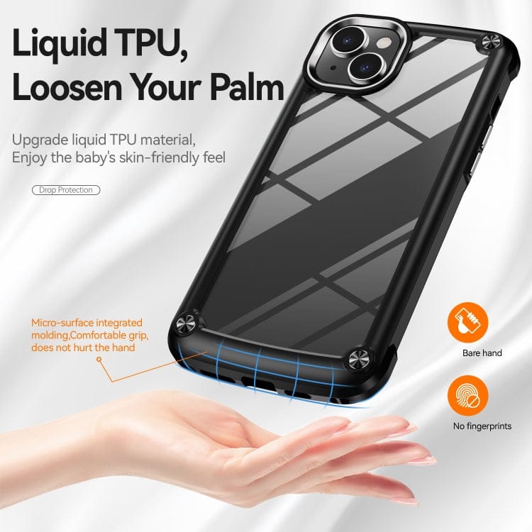 TPU + PC Lens Protection Phone Case, For iPhone 15 Plus