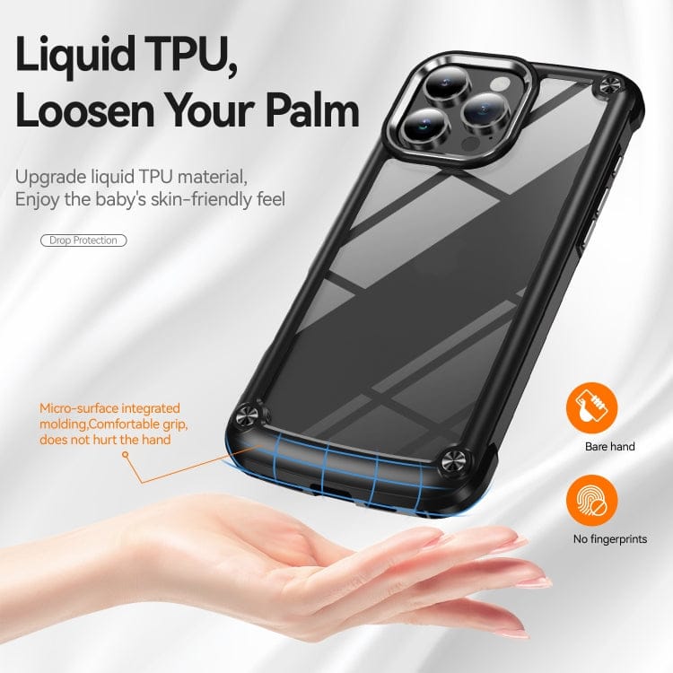 TPU + PC Lens Protection Phone Case, For iPhone 16 Pro