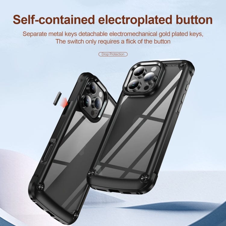 TPU + PC Lens Protection Phone Case, For iPhone 16 Pro