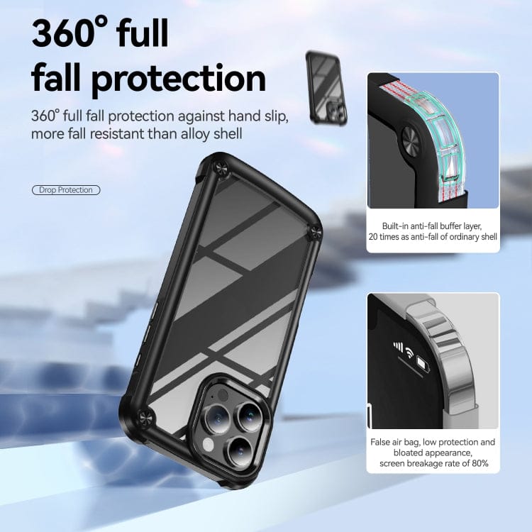 TPU + PC Lens Protection Phone Case, For iPhone 16 Pro