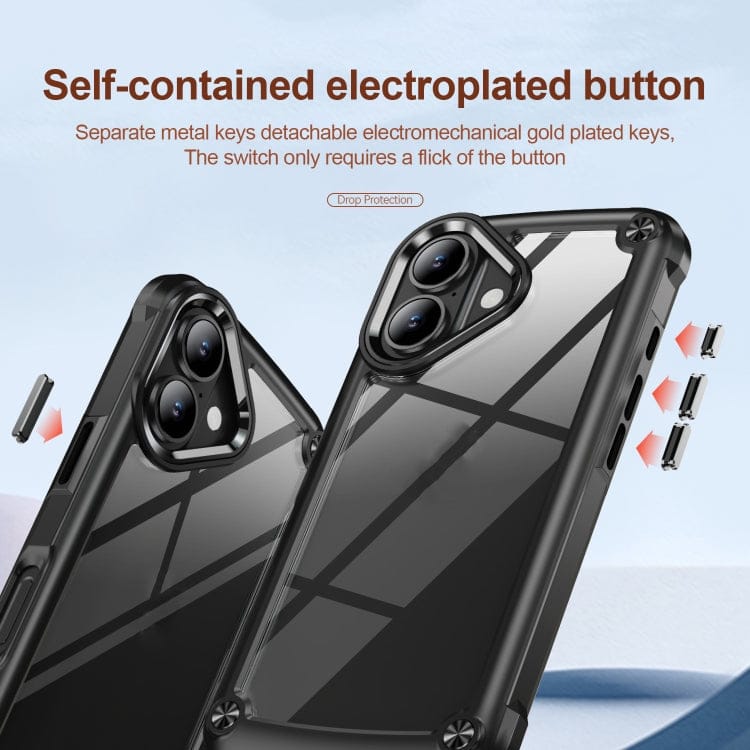 TPU + PC Lens Protection Phone Case, For iPhone 16