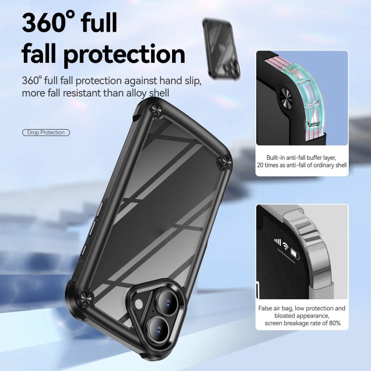 TPU + PC Lens Protection Phone Case, For iPhone 16 Plus