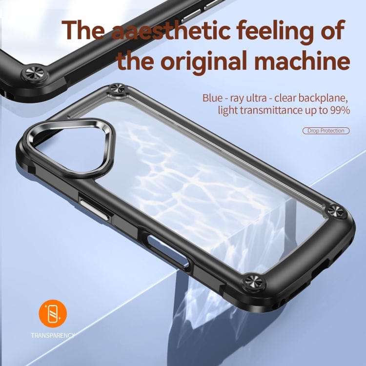 TPU + PC Lens Protection Phone Case, For iPhone 16 Plus