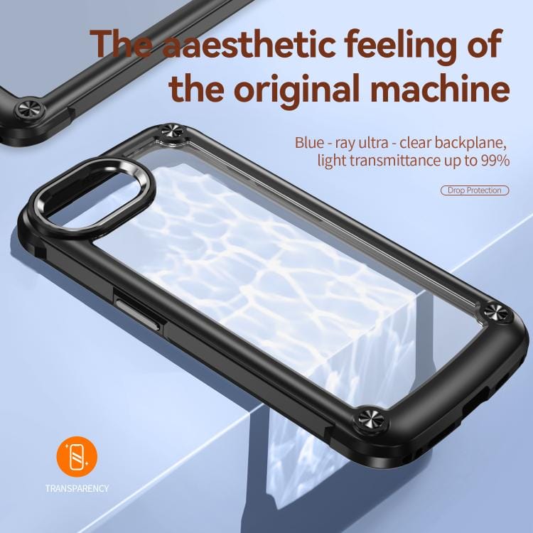 TPU + PC Lens Protection Phone Case, For iPhone 16e������...