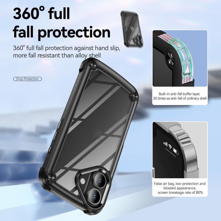 TPU + PC Lens Protection Phone Case, For iPhone 17�������...