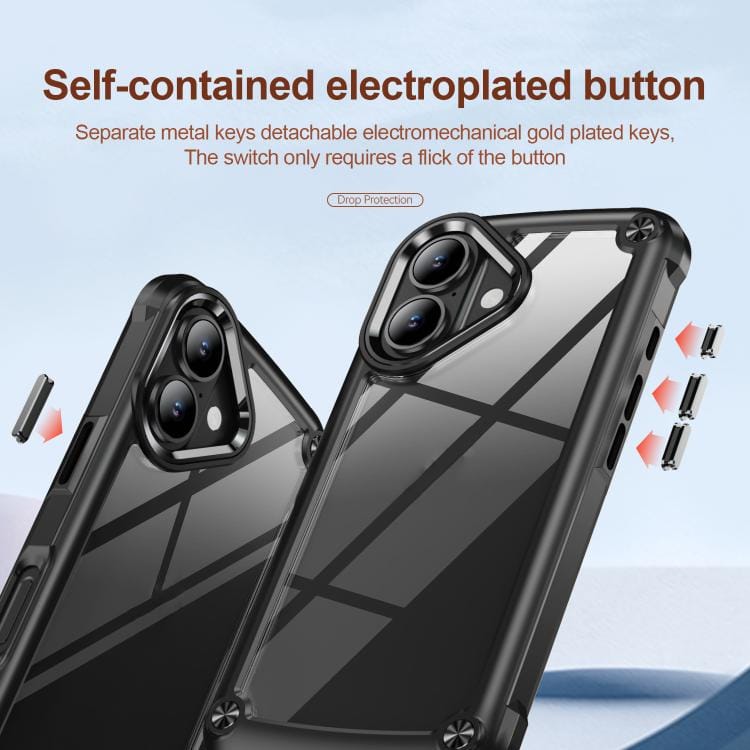 TPU + PC Lens Protection Phone Case, For iPhone 17�������...
