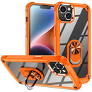 TPU + PC Lens Protection Phone Case with Ring Holder�����...