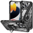 iPhone 17 Pro Max TPU + PC Lens Protection Phone Ring Case