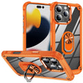 iPhone 17 Pro Max TPU + PC Lens Protection Phone Ring Case