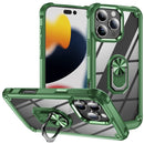 iPhone 17 Pro Max TPU + PC Lens Protection Phone Ring Case
