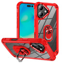 iPhone 17 Pro Max TPU + PC Lens Protection Phone Ring Case