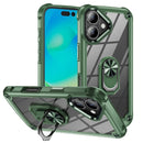 iPhone 17 Pro Max TPU + PC Lens Protection Phone Ring Case