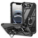 iPhone 17 Pro Max TPU + PC Lens Protection Phone Ring Case
