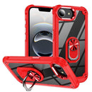 iPhone 17 Pro Max TPU + PC Lens Protection Phone Ring Case