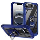 iPhone 17 Pro Max TPU + PC Lens Protection Phone Ring Case