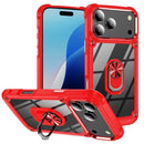 iPhone 17 Pro Max TPU + PC Lens Protection Phone Ring Case