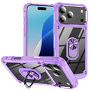 iPhone 17 Pro Max TPU + PC Lens Protection Phone Ring Case