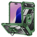 iPhone 17 Pro Max TPU + PC Lens Protection Phone Ring Case