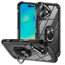 iPhone 17 Pro Max TPU + PC Lens Protection Phone Ring Case