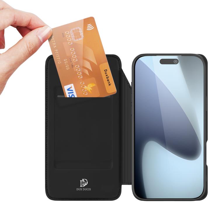 iPhone 15/16/17 Series Flip Leather Phone Case