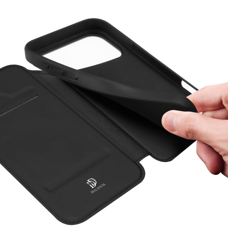 iPhone 15/16/17 Series Flip Leather Phone Case