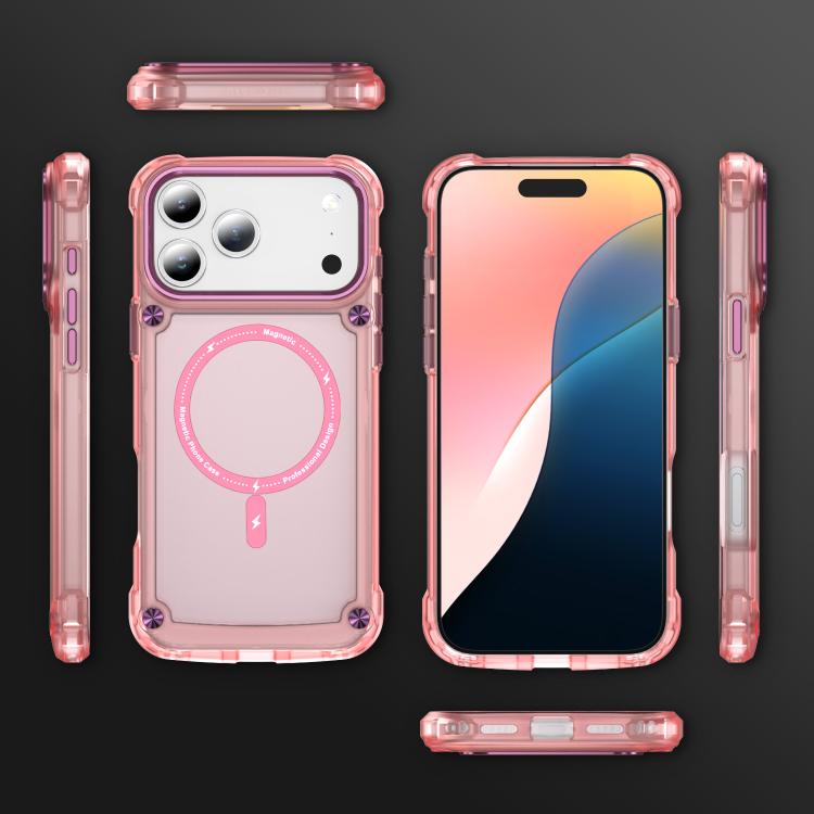 Skin Feel TPU + PC MagSafe Magnetic Phone Case, For iPhone 17 Pro Max, For iPhone 17 Pro, For iPhone 17, For iPhone 17 Air, For iPhone 16e, For iPhone 16 Pro Max, For iPhone 16 Pro, For iPhone 16 Plus, For iPhone 16, For iPhone 15 Pro Max��������������...