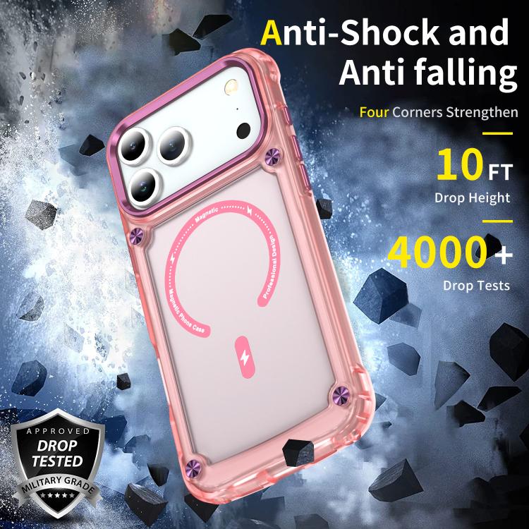 Skin Feel TPU + PC MagSafe Magnetic Phone Case, For iPhone 17 Pro Max, For iPhone 17 Pro, For iPhone 17, For iPhone 17 Air, For iPhone 16e, For iPhone 16 Pro Max, For iPhone 16 Pro, For iPhone 16 Plus, For iPhone 16, For iPhone 15 Pro Max��������������...