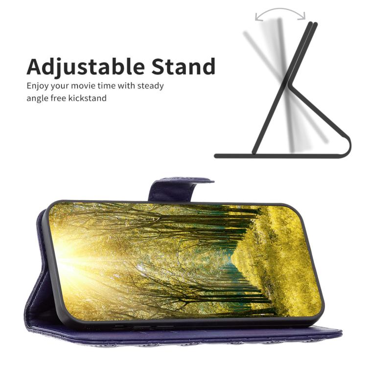 iPhone 16 - 17 Diamond Lattice Wallet Flip Leather Case