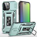 Armor PC + TPU Camera Shield Phone Case, For iPhone 16 Pro