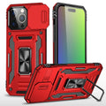 Armor PC + TPU Camera Shield Phone Case, For iPhone 16 Pro