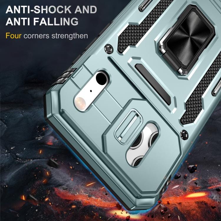 Armor PC + TPU Camera Shield Phone Case, For iPhone 17 Pro