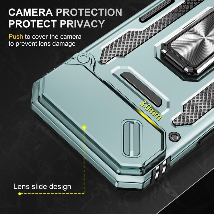 Armor PC + TPU Camera Shield Phone Case, For iPhone Air