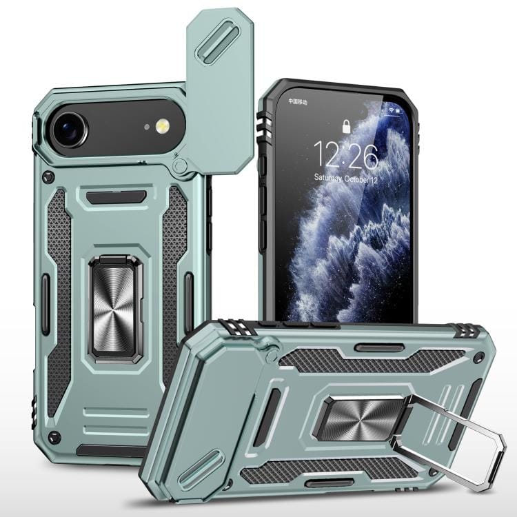 Armor PC + TPU Camera Shield Phone Case, For iPhone Air