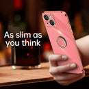 XINLI Straight Edge 6D Electroplate TPU Phone Case with R...