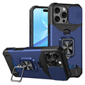 Camera Shield Card Slot PC+TPU Phone Case, For iPhone 16 Pro