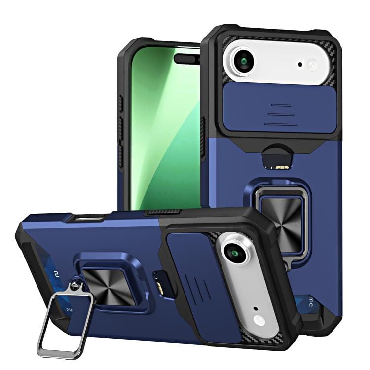 Camera Shield Card Slot PC+TPU Phone Case, For iPhone Air