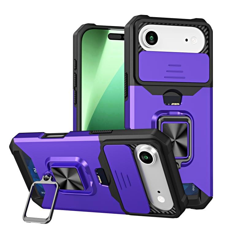 Camera Shield Card Slot PC+TPU Phone Case, For iPhone Air