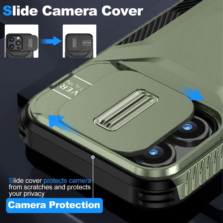 Sliding Camshield Phone Case, For iPhone 15 Pro