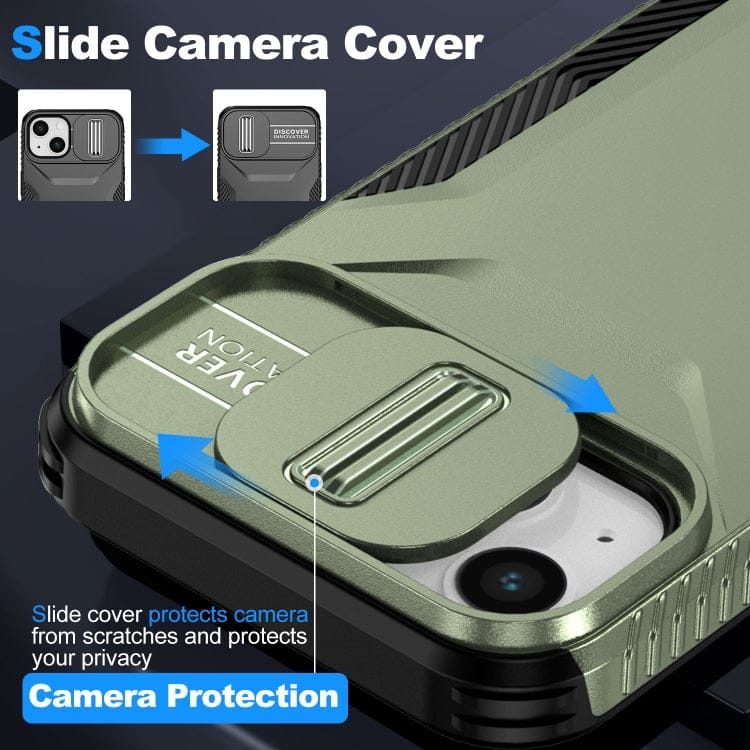 Sliding Camshield Phone Case, For iPhone 14 / 13