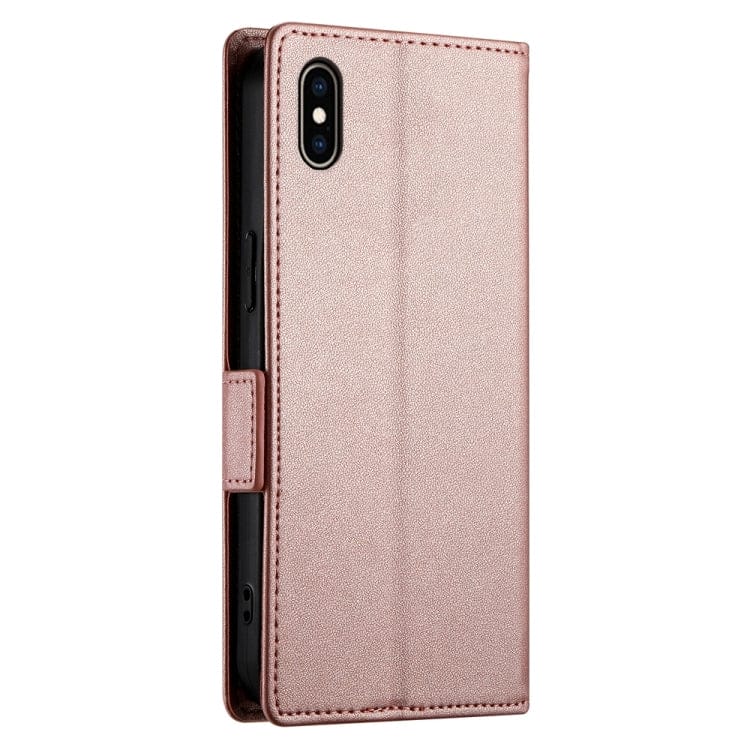 Side Buckle Magnetic Frosted Leather Phone Case����������...