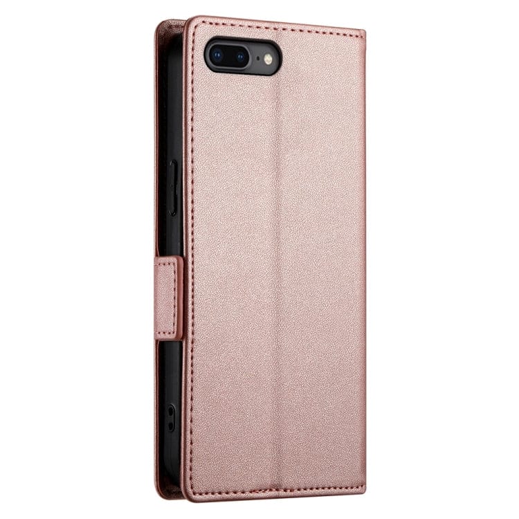Side Buckle Magnetic Frosted Leather Phone Case����������...