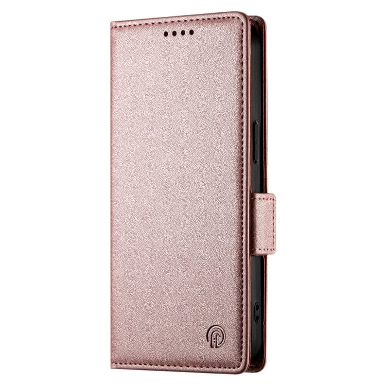 Side Buckle Magnetic Frosted Leather Phone Case, iPhone 16e