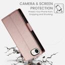 Side Buckle Magnetic Frosted Leather Phone Case, iPhone 16e