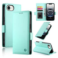 Side Buckle Magnetic Frosted Leather Phone Case, iPhone 16e