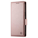 iPhone 17 Pro Max Magnetic Frosted Leather Wallet Case