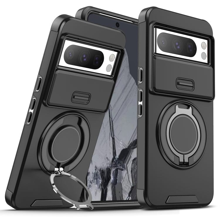 Sliding Camshield Ring Holder Phone Case