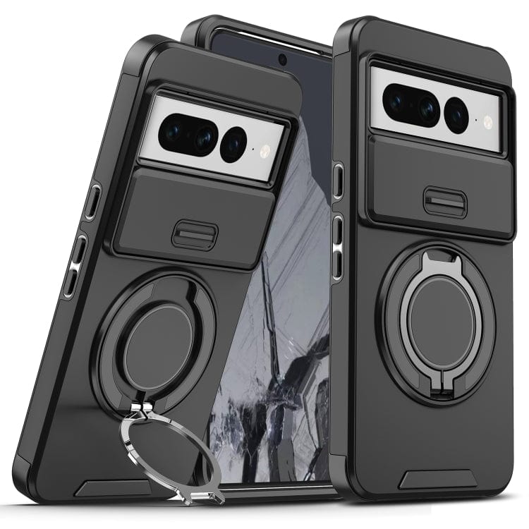 Sliding Camshield Ring Holder Phone Case