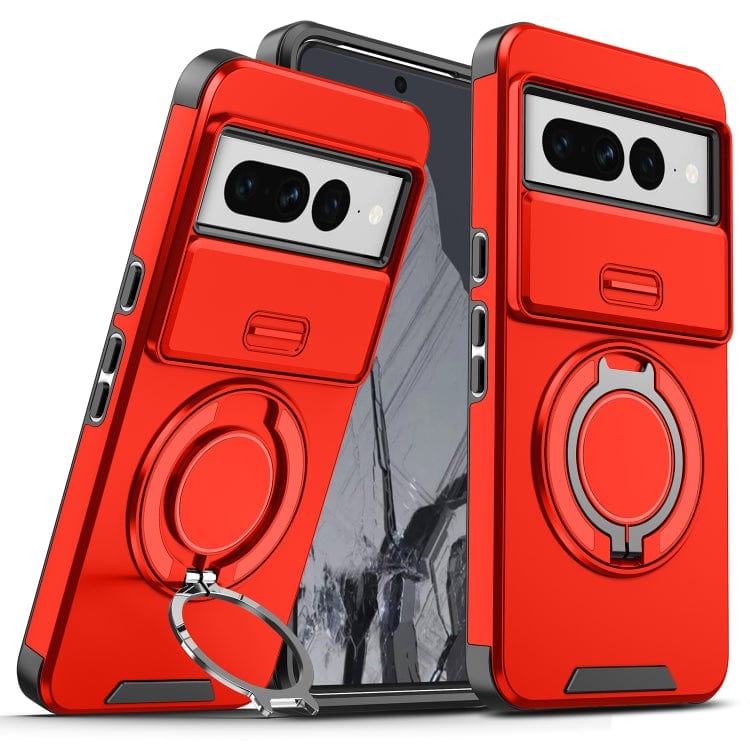 Sliding Camshield Ring Holder Phone Case