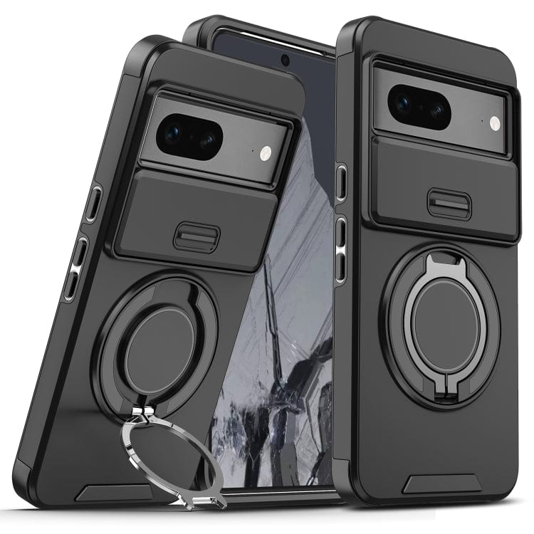 Sliding Camshield Ring Holder Phone Case