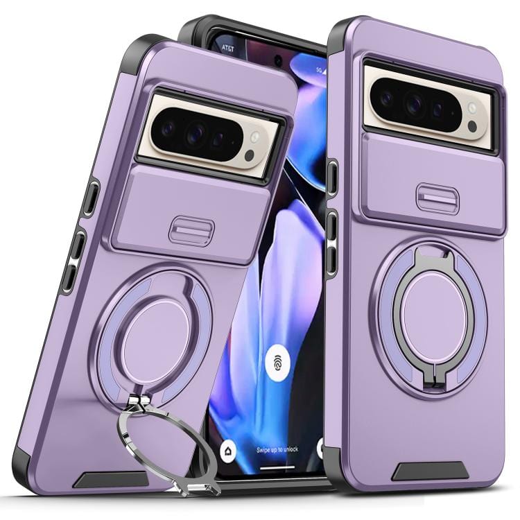 Sliding Camshield Ring Holder Phone Case